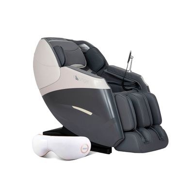 Embrace Massage Chair w/ Essense Eye Massager - Charcoal