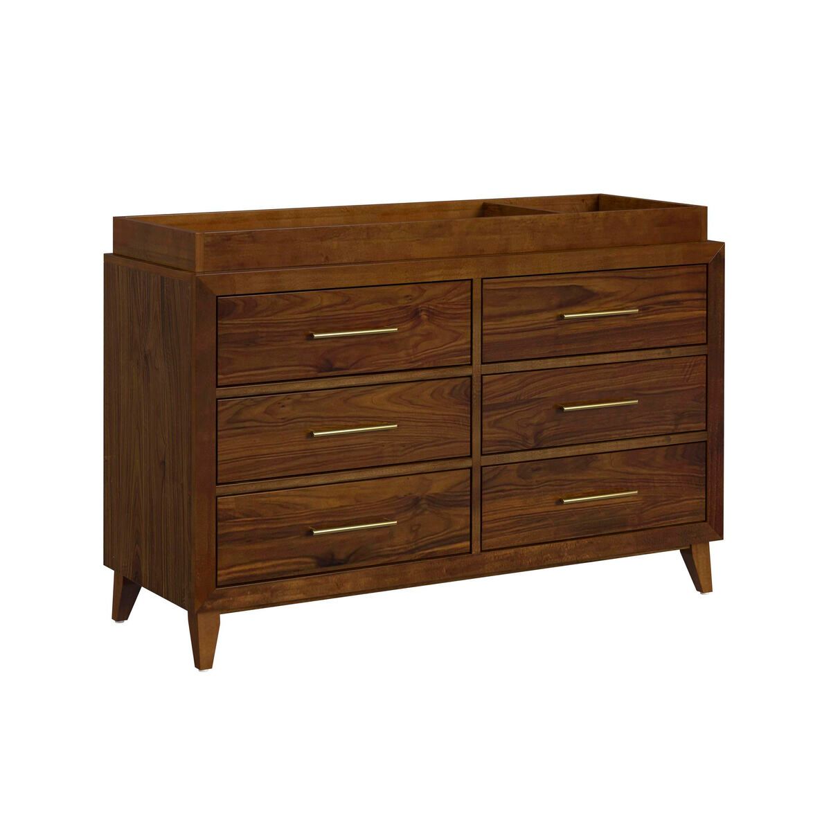 Malia Dresser and Changing Topper - Walnut