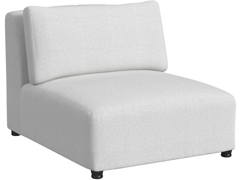 Zandara Modular Armless Chair - Olefin Beige