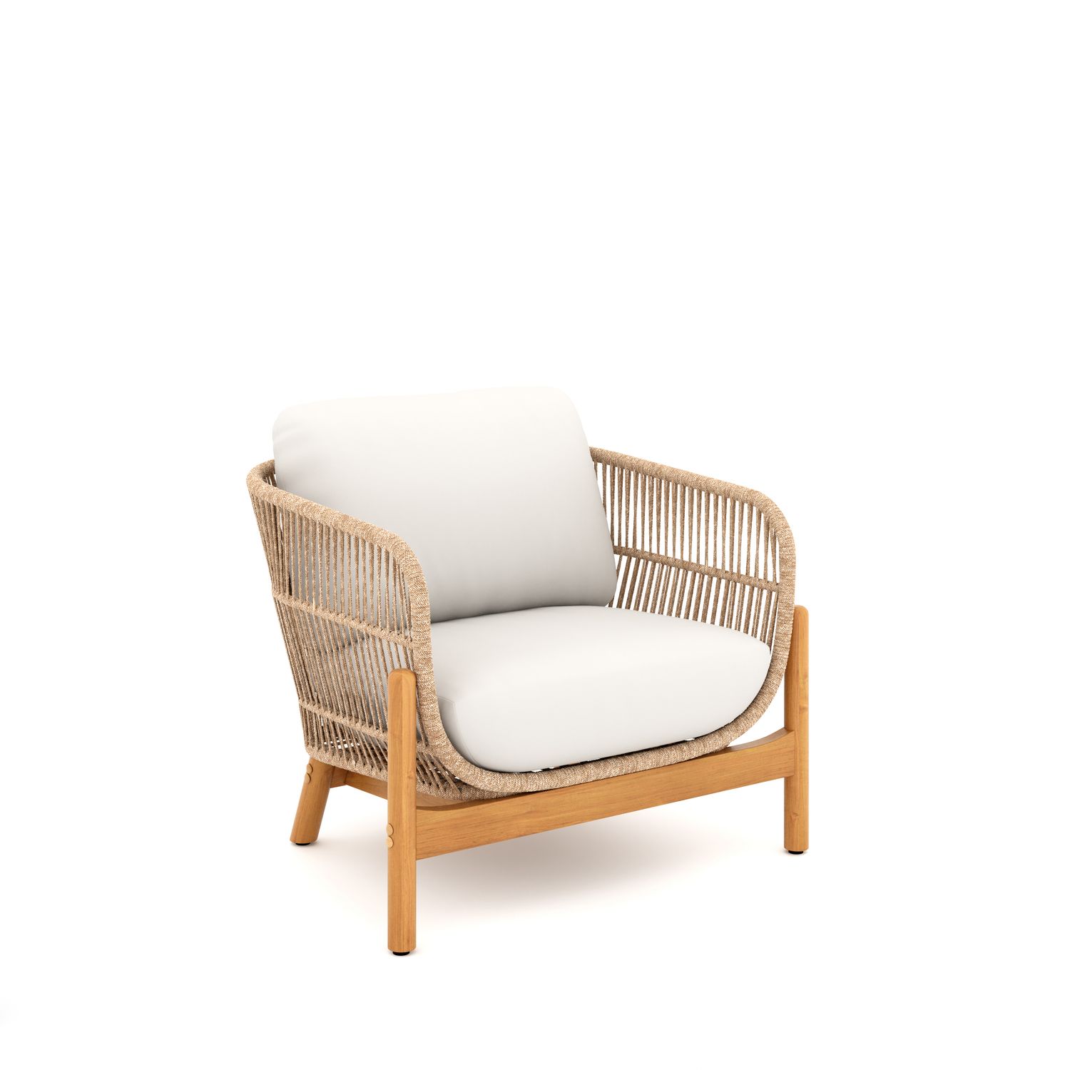 SOLSTICE ROPE CLUB  CHAIR - LINEN BEIGE