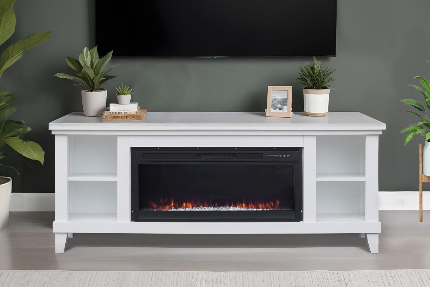 Cape Cod Fireplace Cabinet
