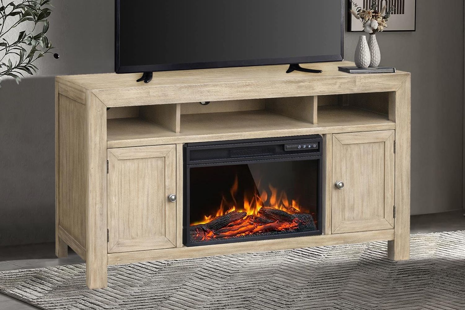 Lauderdale Fireplace Cabinet