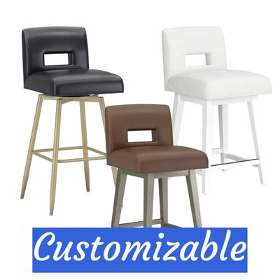 Uniquely Yours Key-Back Stool