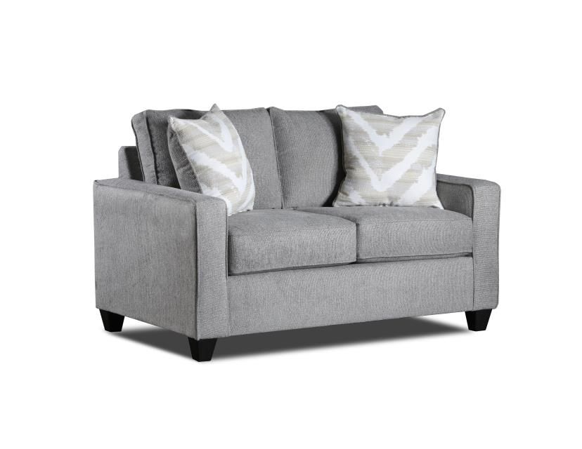 CARMINE GRAY LOVESEAT