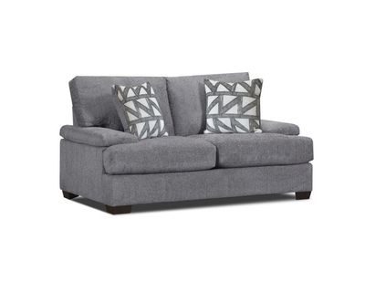 VEGA CHARCOAL LOVESEAT