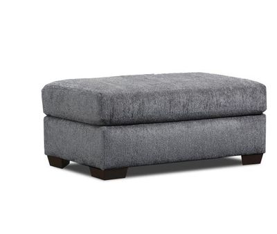 VEGA CHARCOAL OTTOMAN