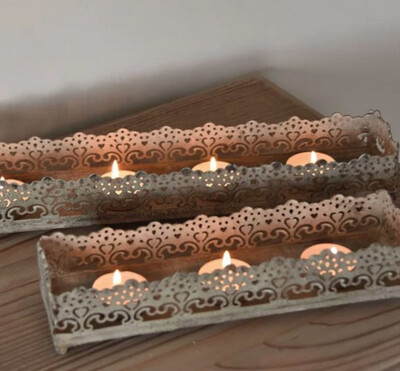 Large Candle Tray