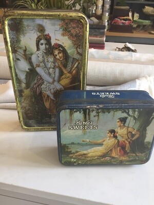 Vintage Iron Print Box