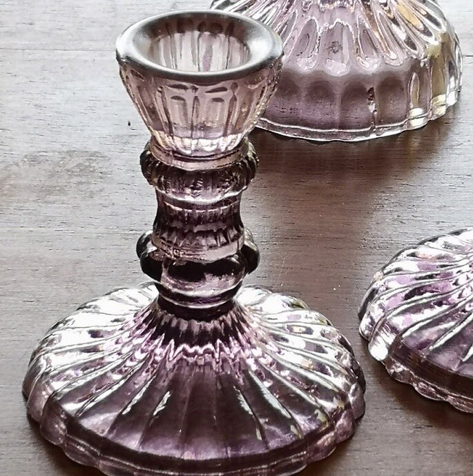 Tilda candlestick Heather