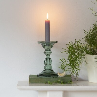 G I Candle Holder - Sea Glass