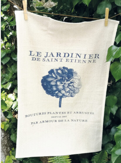 Tea Towel Linen / Cotton Le Jardinier