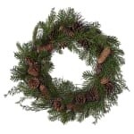 Pine Wreath with Cones