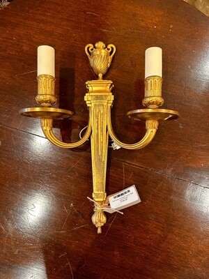 SR Brass Antique French Wall Light