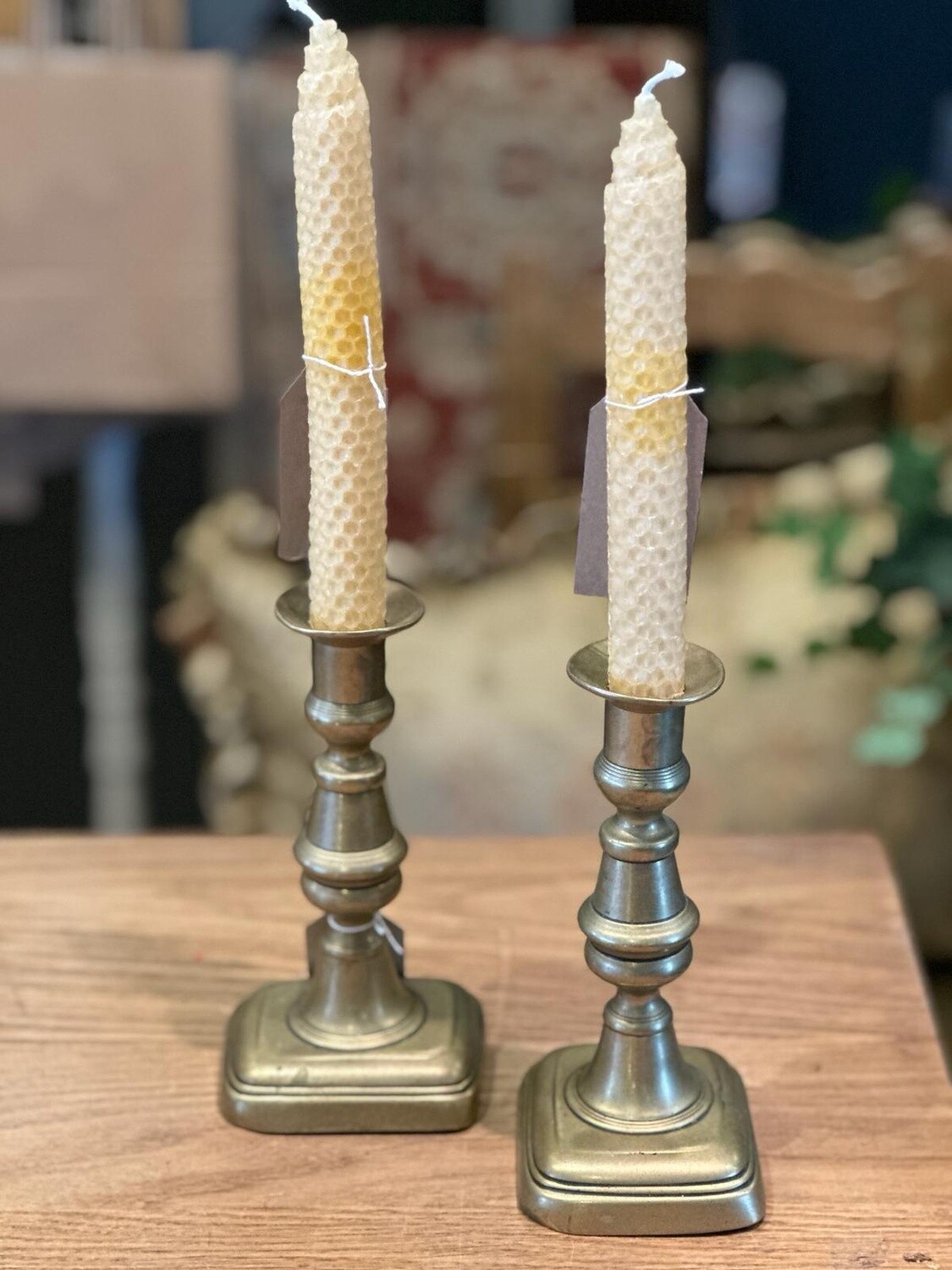 Pair of Brass Candlesticks/Medium