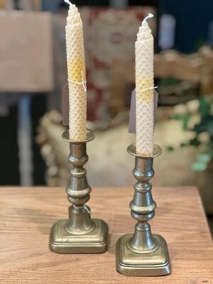 Pair of Brass Candlesticks/Medium