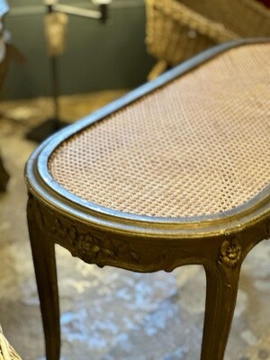 Antique French cane table