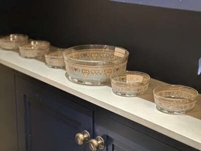 Vintage Italian Serving Bowl Set