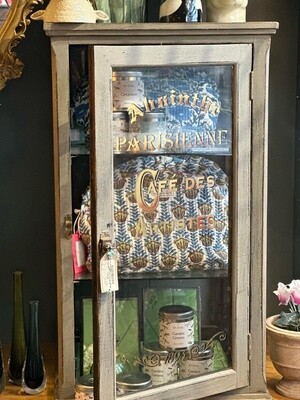 Vintage Painted display cabinet