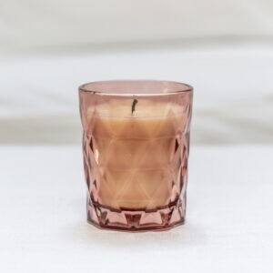 Candle in Glass Votive/Rhubarb