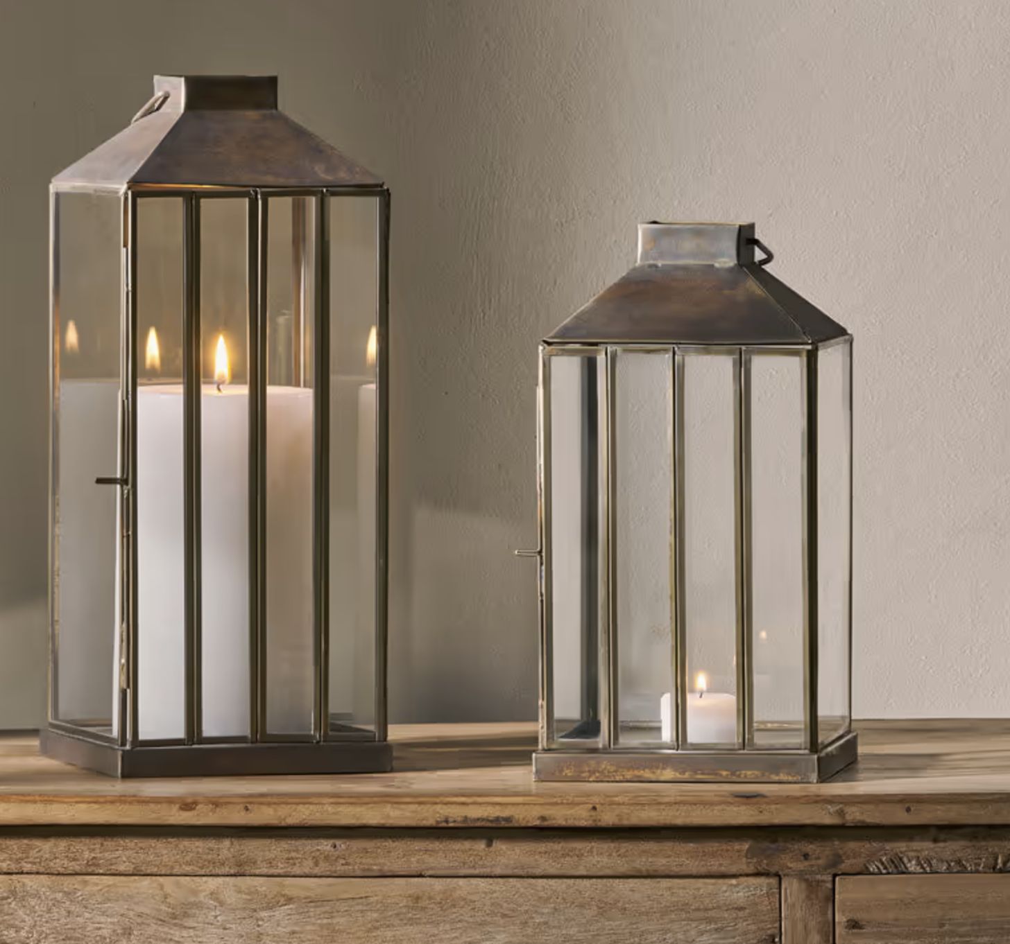 Nampo Lantern/Aged Antique/Small