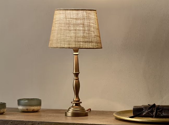 Brass Table Lamp