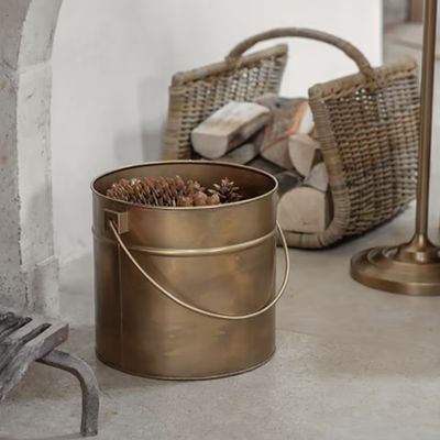 Iron Fireside Bucket