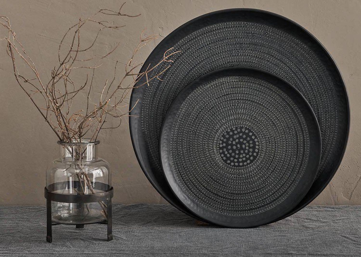 Mahika Tray Black/Large