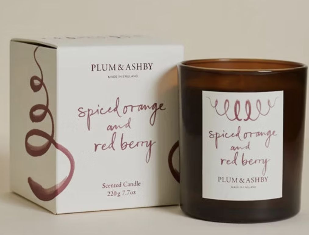 P &amp; A Spiced Orange &amp; Red Berry Candle