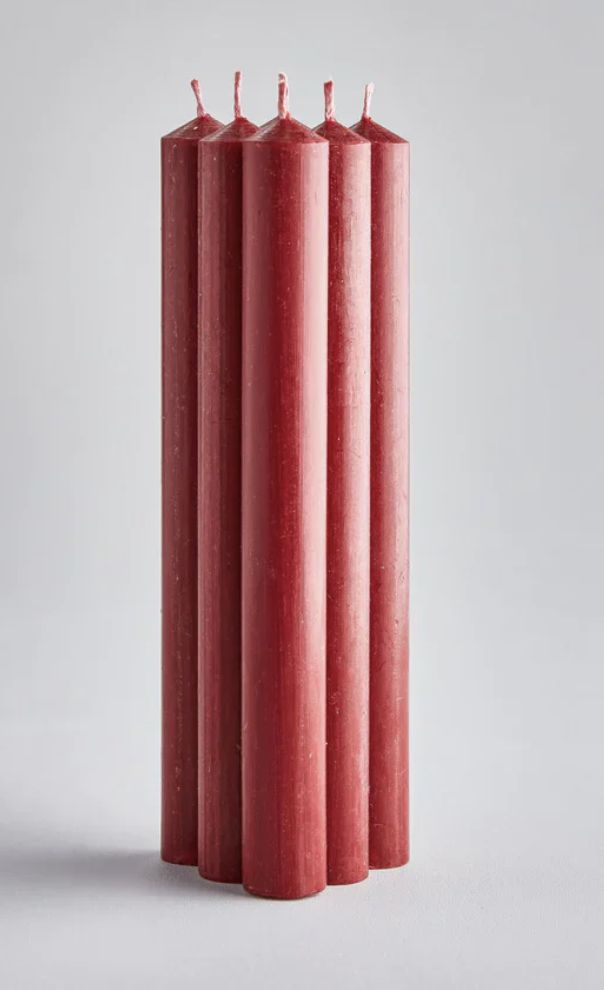 St E. Dinner Candle/Red