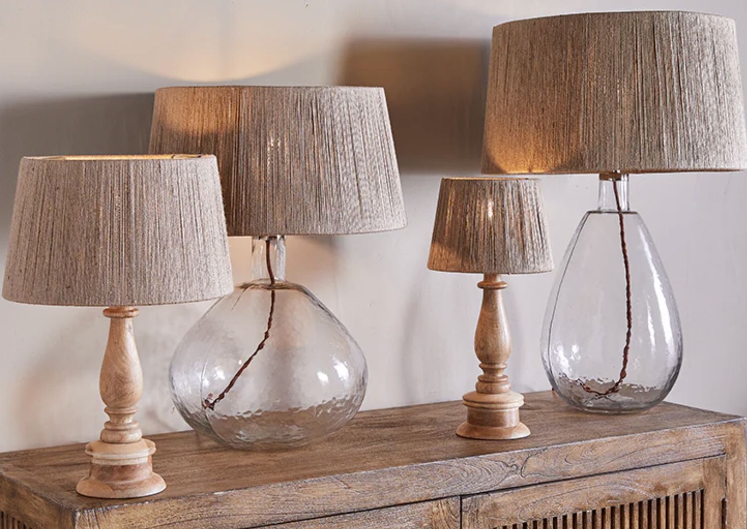 Tiwa Woven Jute Lampshade/Large