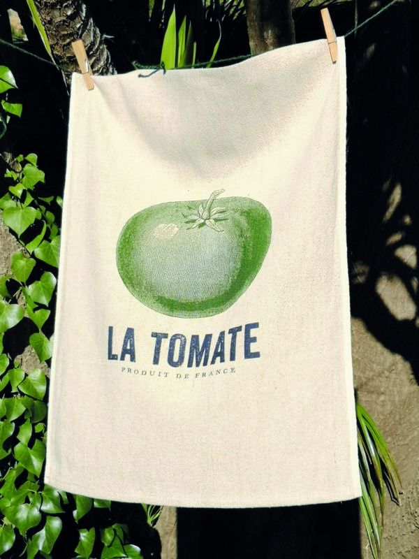C V Tea Towel/ La Tomate
