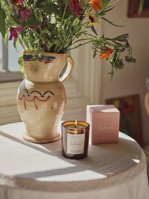 P A Lavender &amp; Amber/ Bedroom Candle