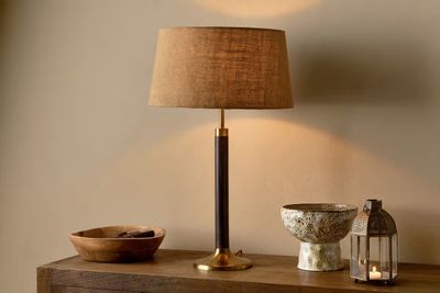 NK/Digha Wood &amp; Metal Table Lamp