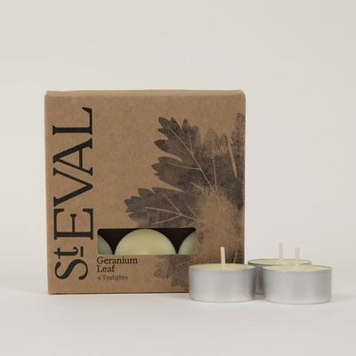 St Eval Scented Tealights/Geranium
