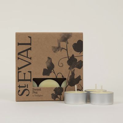 St Eval Scented Tealights/Sweet Pea