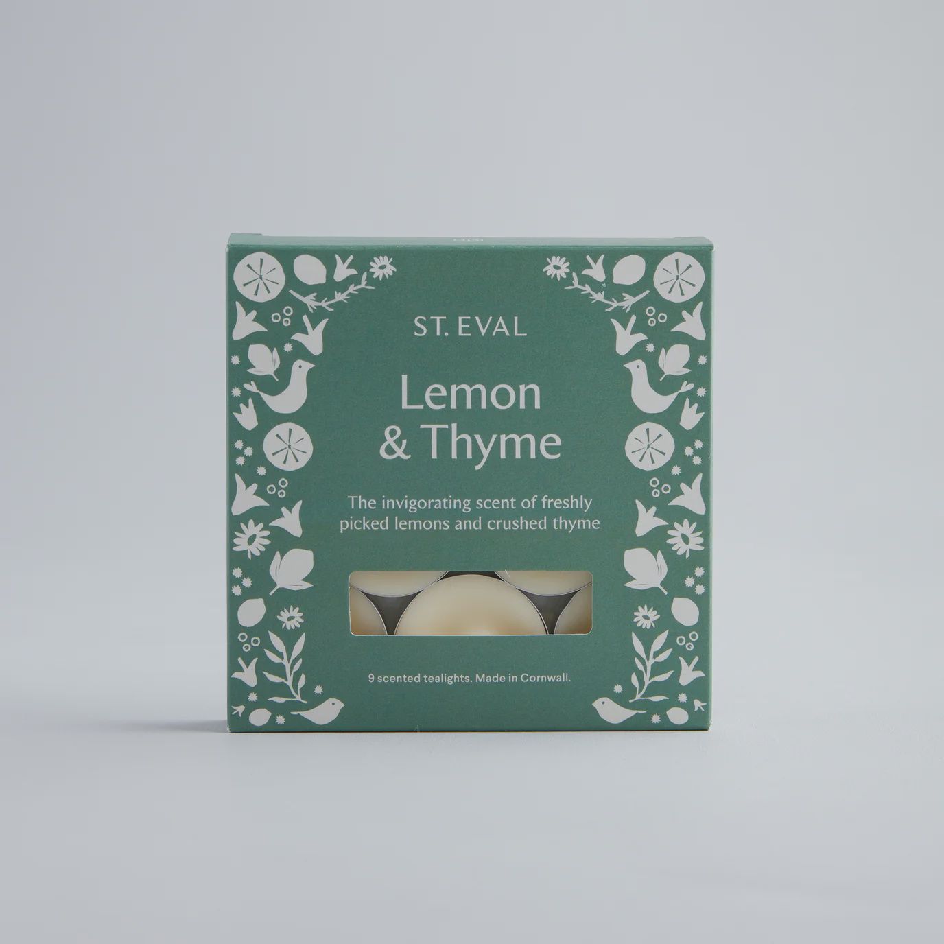 St Eval  Summer Folk Scented Tealights/Lemon &amp; Thyme