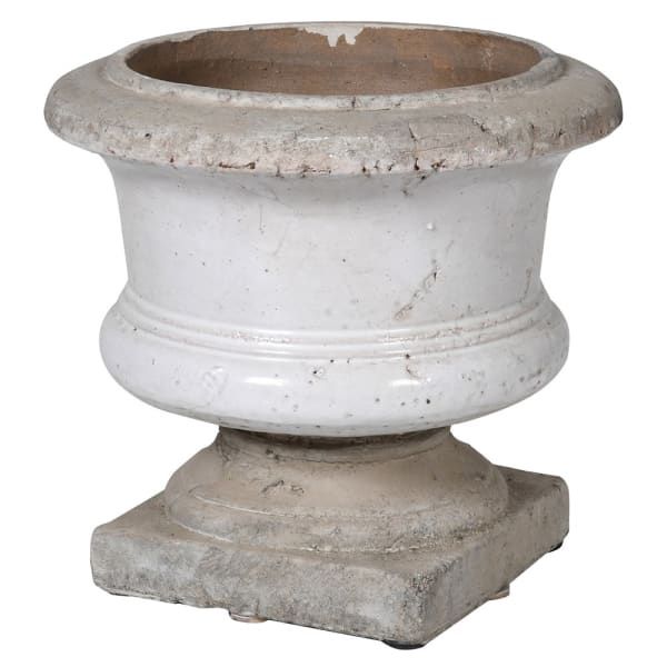 Short Ceramic Planter
