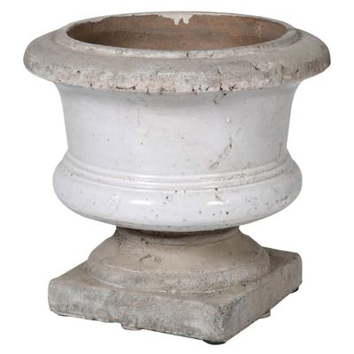 Short Ceramic Planter