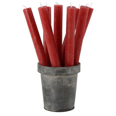 G I Rustic Dinner Candle/Lipstick Red 75x75