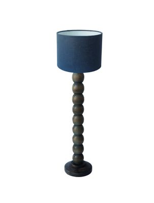 Wood Lamp Base Keukenhof with Shade
