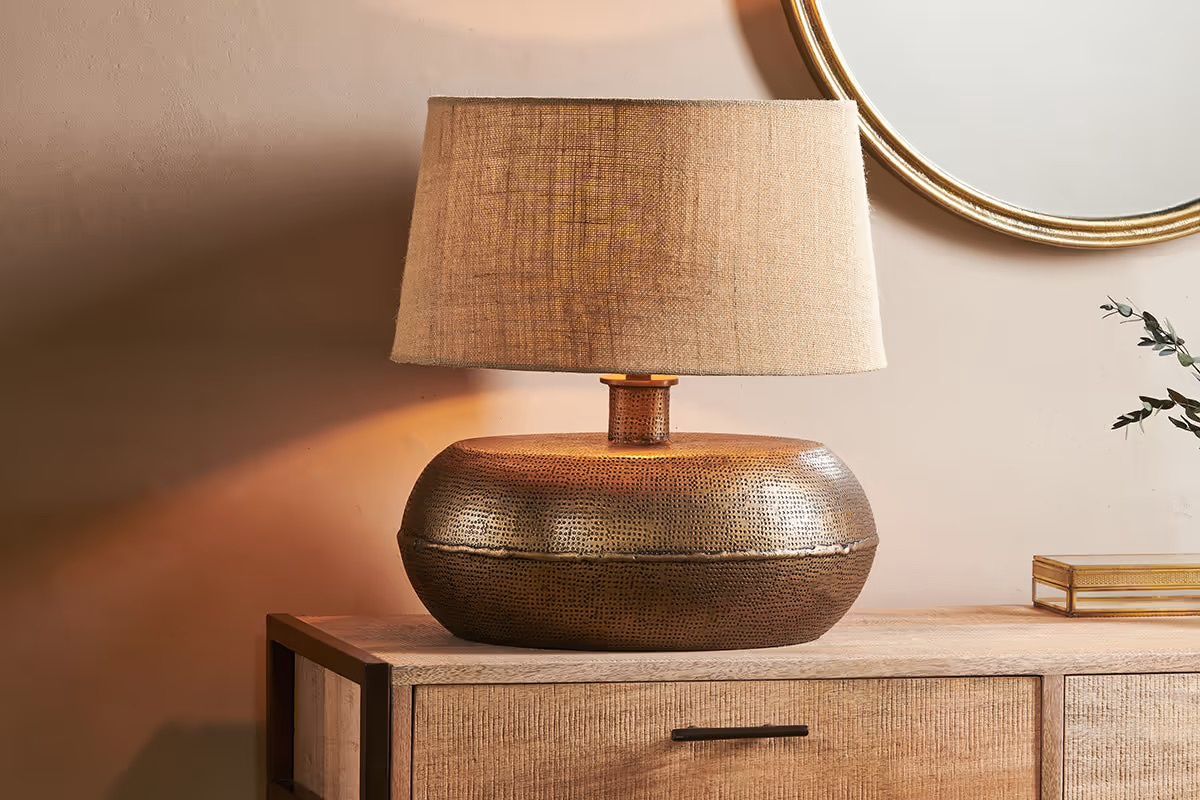 Lumbu Lamp-Antique Brass/Large