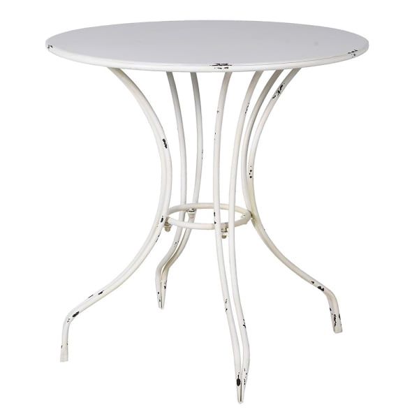 C H / W.Wash Round Metal Table