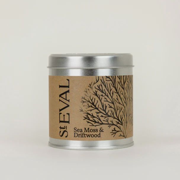 St Eval Sea Moss &amp; Driftwood Scented Candle