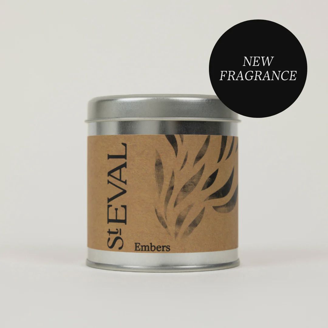 St Eval Embers Scented Tin Candle