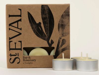 St Eval Bay &amp;Rosemary Scented Tealights