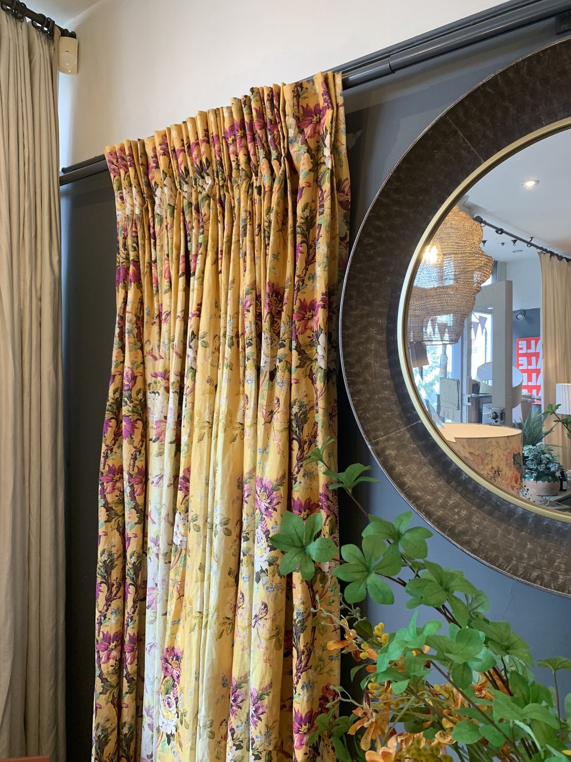Floral Curtains