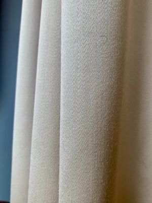 Pre-loved Triple Pinch Pleat Sand/Gold Curtains.Approx L275cmxW274cm