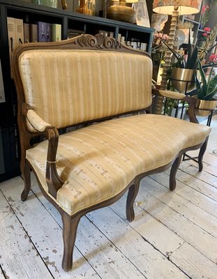 Antique Upholstered Sofa