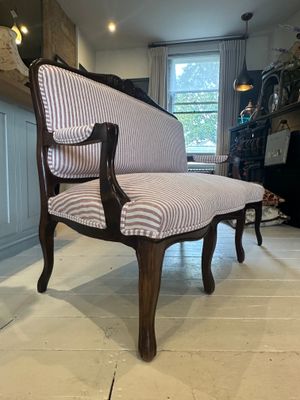 Antique Upholstered Sofa