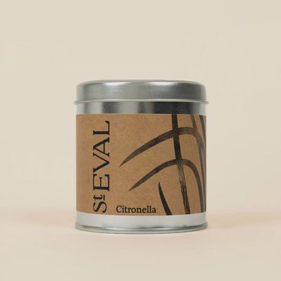 St Eval  Tin Candle /Citronella